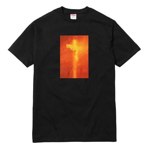 Supreme Piss Christ Tee for fall winter 17 season