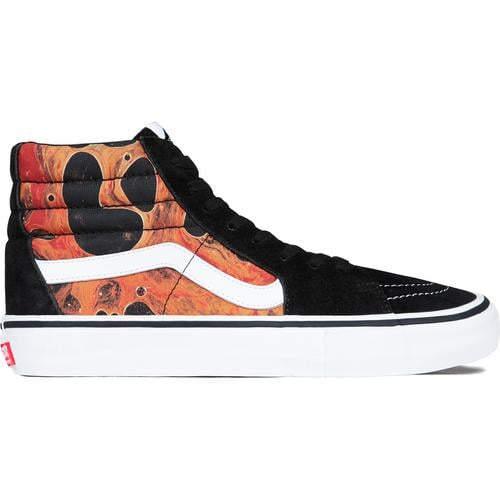 Details on Supreme Vans Blood and Semen Sk8-Hi None from fall winter
                                                    2017 (Price is $110)