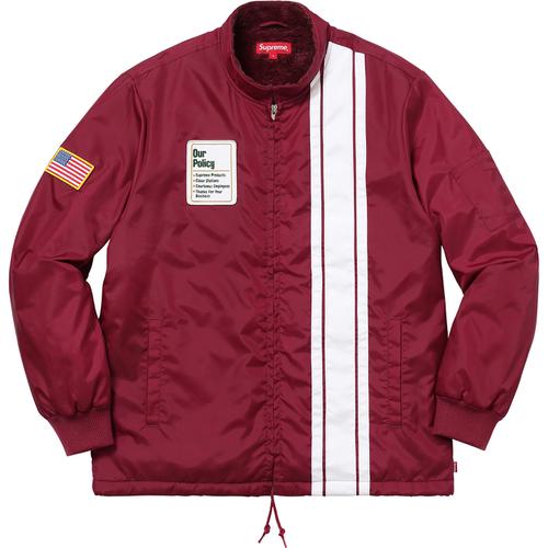 Details on Pit Crew Jacket None from fall winter
                                                    2017 (Price is $188)