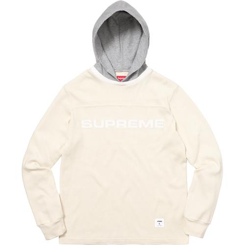 Details on Hooded Waffle Ringer None from fall winter 2017 (Price is $110)