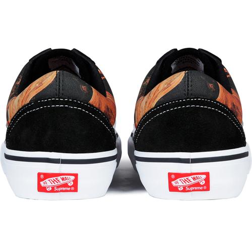 Details on Supreme Vans Blood and Semen Old Skool None from fall winter 2017 (Price is $98)