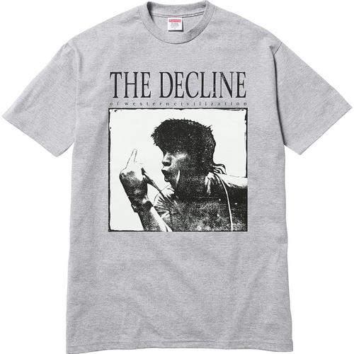 Details on Decline of Western Civilization Tee None from fall winter 2017 (Price is $44)