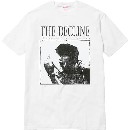 Details on Decline of Western Civilization Tee None from fall winter
                                                    2017 (Price is $44)