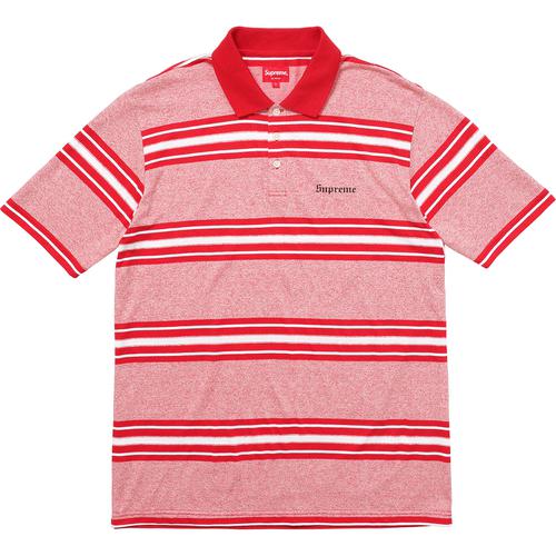 Details on Heather Stripe Polo None from fall winter
                                                    2017 (Price is $88)