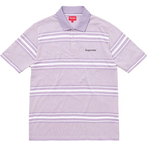 Details on Heather Stripe Polo None from fall winter
                                                    2017 (Price is $88)