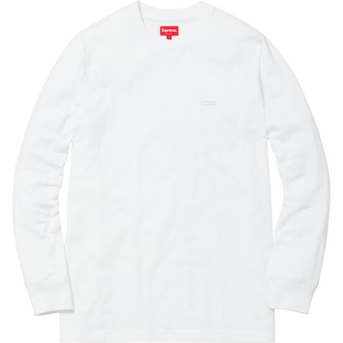 Metallic Box Logo L S Tee - fall winter 2017 - Supreme