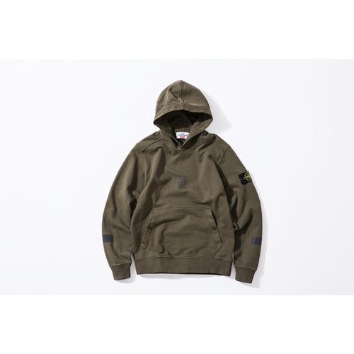 Details on Supreme Stone Island Hooded Sweatshirt None from fall winter
                                                    2017 (Price is $323)