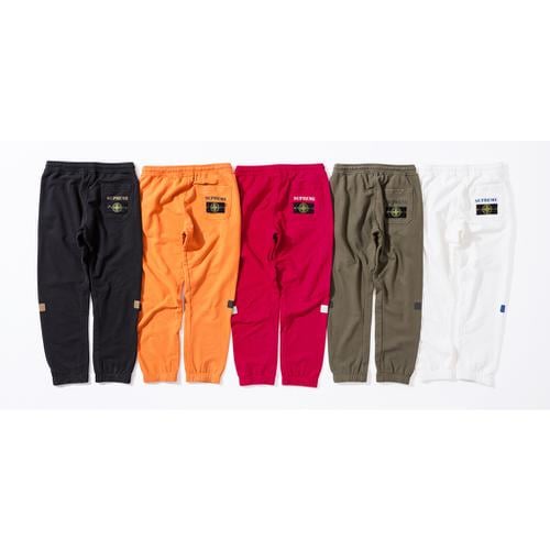 Details on Supreme Stone Island Sweatpant None from fall winter
                                                    2017 (Price is $260)