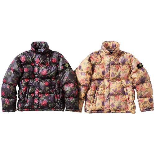 Supreme Supreme Stone Island Lamy Cover Stampato Puffy Jacket for fall winter 17 season