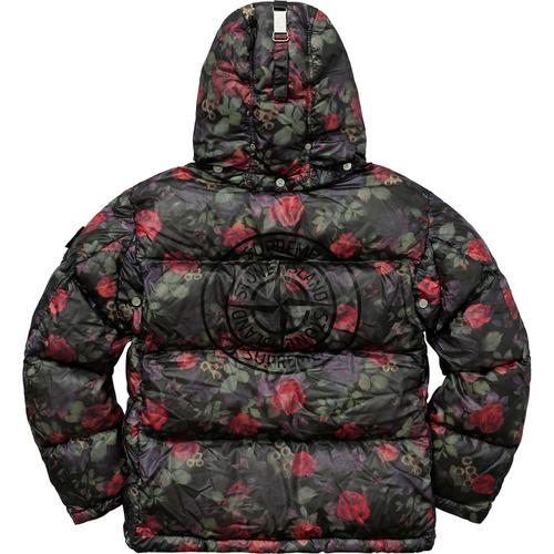 Details on Supreme Stone Island Lamy Cover Stampato Puffy Jacket None from fall winter
                                                    2017 (Price is $998)