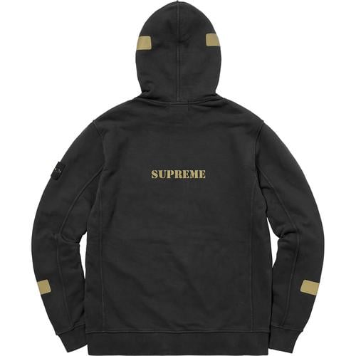 Details on Supreme Stone Island Hooded Sweatshirt None from fall winter
                                                    2017 (Price is $323)