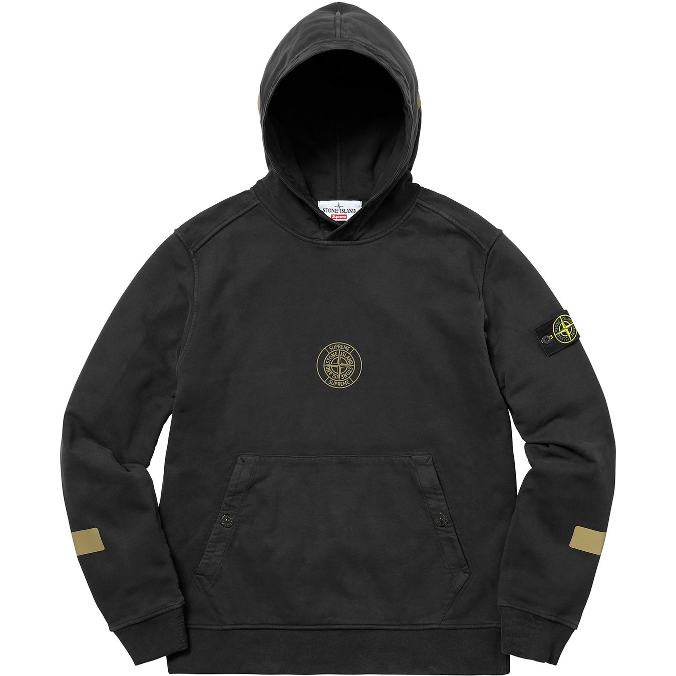 Stone Island Hooded Sweatshirt - fall winter 2017 - Supreme