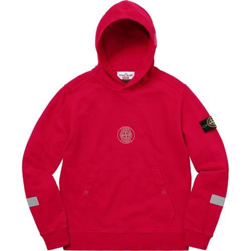 Details on Supreme Stone Island Hooded Sweatshirt None from fall winter
                                                    2017 (Price is $323)