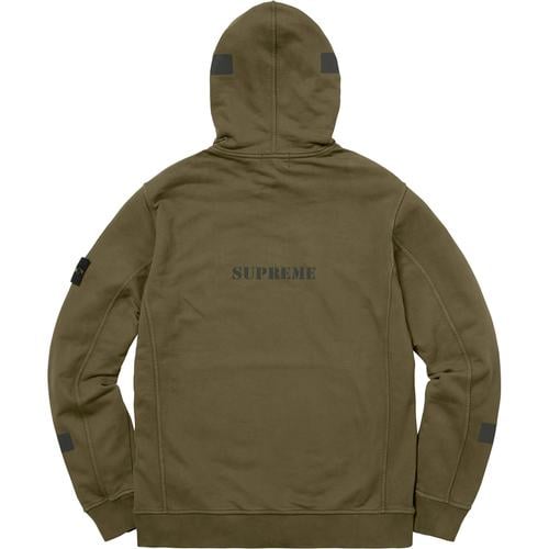 Details on Supreme Stone Island Hooded Sweatshirt None from fall winter
                                                    2017 (Price is $323)