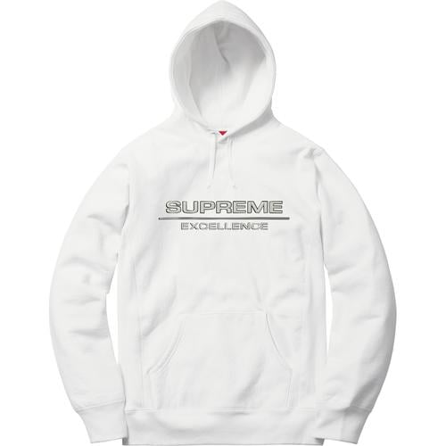 Supreme Reflective Excellence Hooded Sweatshirt (FW17) - $158