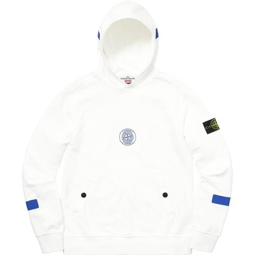 Details on Supreme Stone Island Hooded Sweatshirt None from fall winter
                                                    2017 (Price is $323)