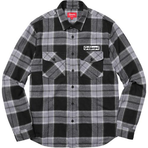 Details on God Bless Plaid Flannel Shirt None from fall winter
                                                    2017 (Price is $118)