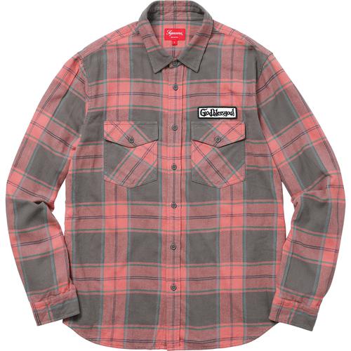 Details on God Bless Plaid Flannel Shirt None from fall winter
                                                    2017 (Price is $118)