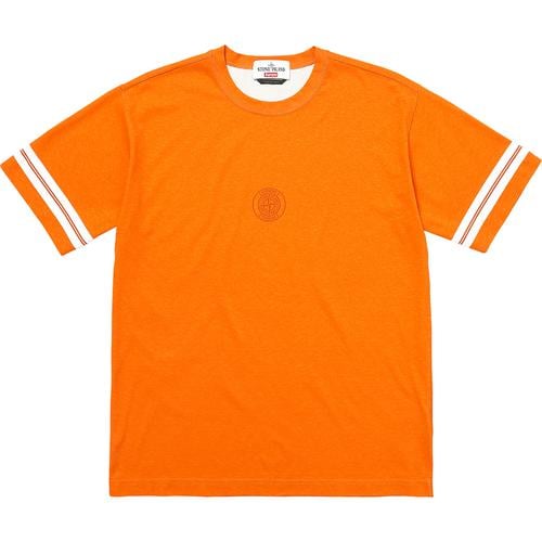 Details on Supreme Stone Island S S Top None from fall winter
                                                    2017 (Price is $120)