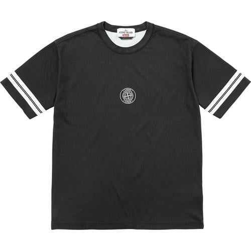 Details on Supreme Stone Island S S Top None from fall winter
                                                    2017 (Price is $120)