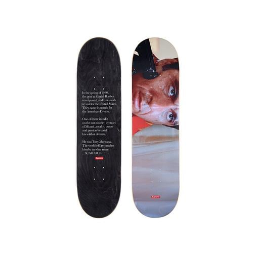 Supreme Scarface™ Shower Skateboard releasing on Week 8 for fall winter 2017