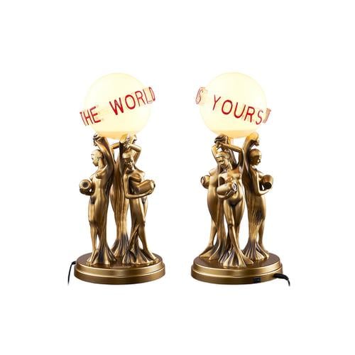 Details on Scarface™ The World Is Yours Lamp from fall winter
                                            2017 (Price is $168)