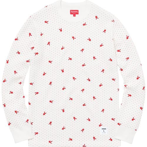 Details on Supreme Playboy© Waffle Thermal None from fall winter
                                                    2017 (Price is $110)