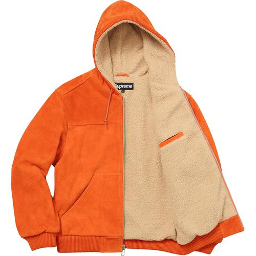 Details on Hooded Suede Work Jacket None from fall winter 2017 (Price is $588)