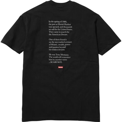 Supreme Scarface Split Tee