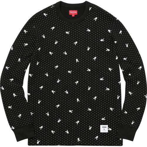 Details on Supreme Playboy© Waffle Thermal None from fall winter 2017 (Price is $110)