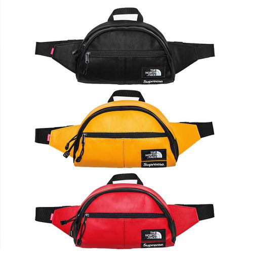 Supreme Supreme The North Face Leather Roo II Lumbar Pack for fall winter 17 season