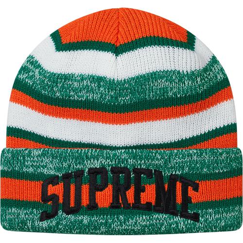 Details on Heather Stripe Beanie None from fall winter 2017 (Price is $32)