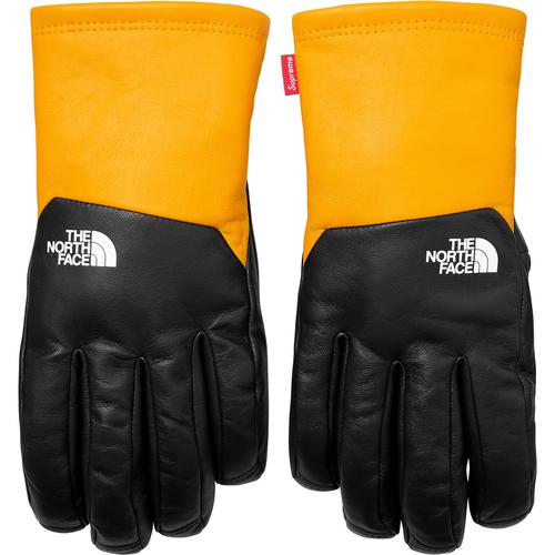 Details on Supreme The North Face Leather Gloves None from fall winter
                                                    2017 (Price is $148)