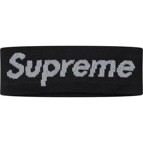 Supreme New Era Reflective Logo Headband (FW17) - $32