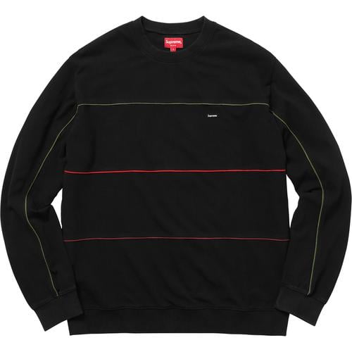 Details on Multicolor Piping Pique Crewneck None from fall winter
                                                    2017 (Price is $110)