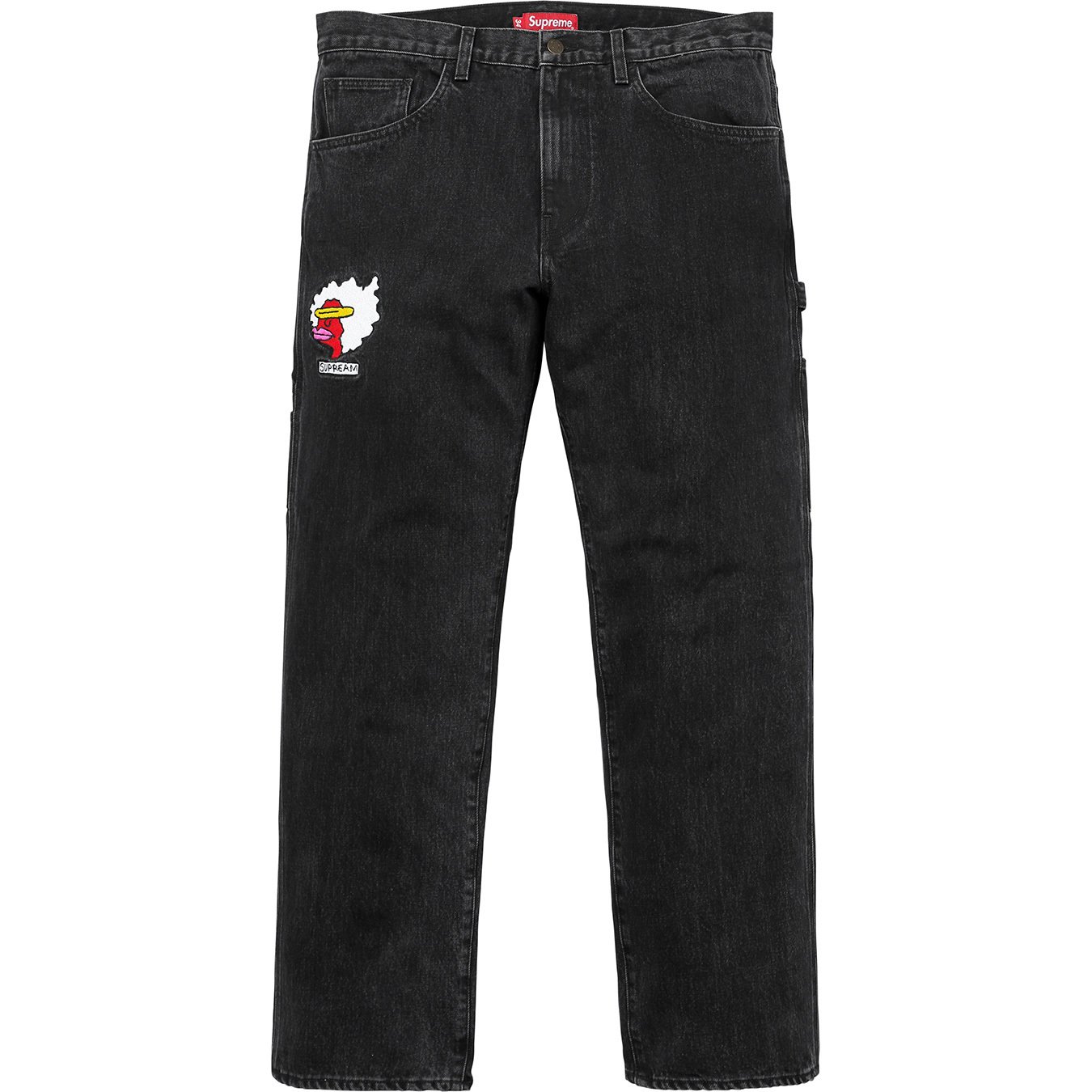 Gonz Ramm Washed Denim Painter Pant - fall winter 2017 - Supreme