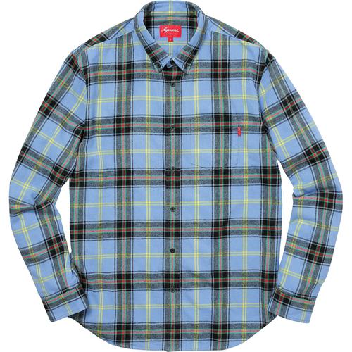 Supreme Tartan Flannel Shirt (FW17) - $118