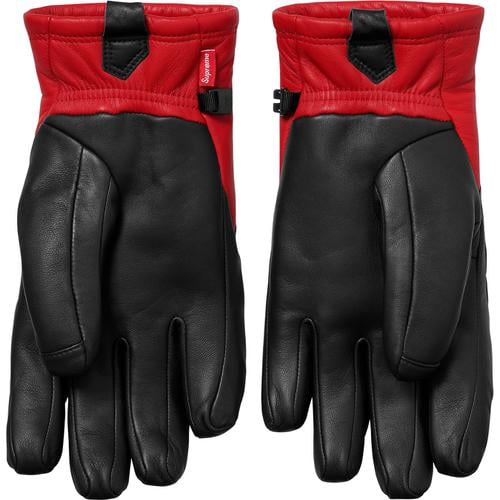 Details on Supreme The North Face Leather Gloves None from fall winter
                                                    2017 (Price is $148)