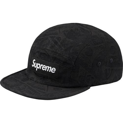 Supreme 100 Dollar Bill Camp Cap (FW17) - $48