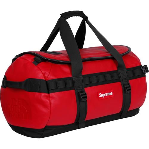 Details on Supreme The North Face Leather Base Camp Duffel None from fall winter
                                                    2017 (Price is $388)