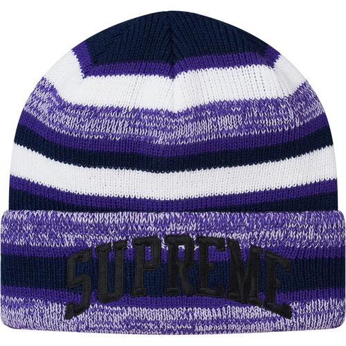 Details on Heather Stripe Beanie None from fall winter
                                                    2017 (Price is $32)