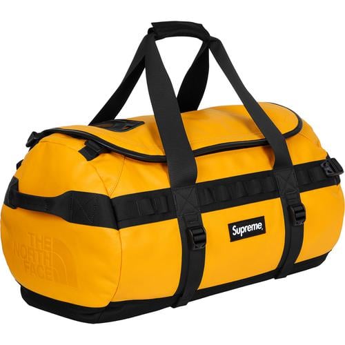 Details on Supreme The North Face Leather Base Camp Duffel None from fall winter 2017 (Price is $388)