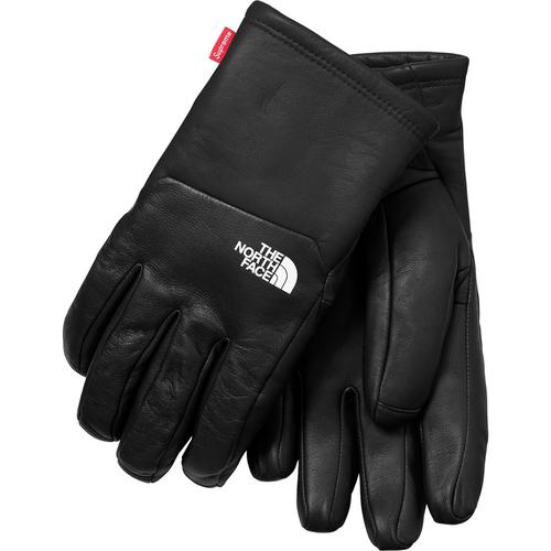 Details on Supreme The North Face Leather Gloves None from fall winter 2017 (Price is $148)