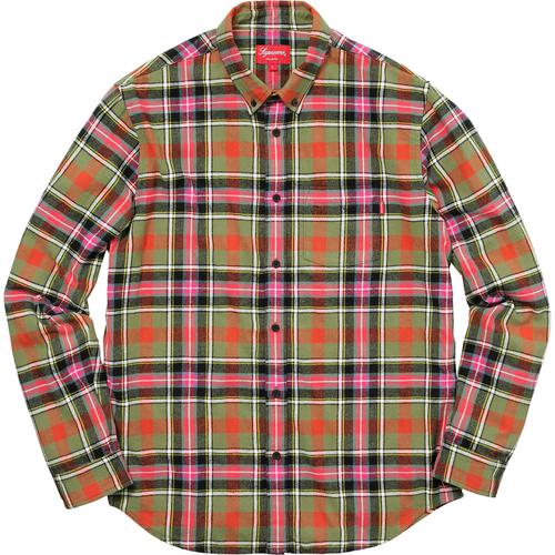 Details on Tartan Flannel Shirt None from fall winter 2017 (Price is $118)
