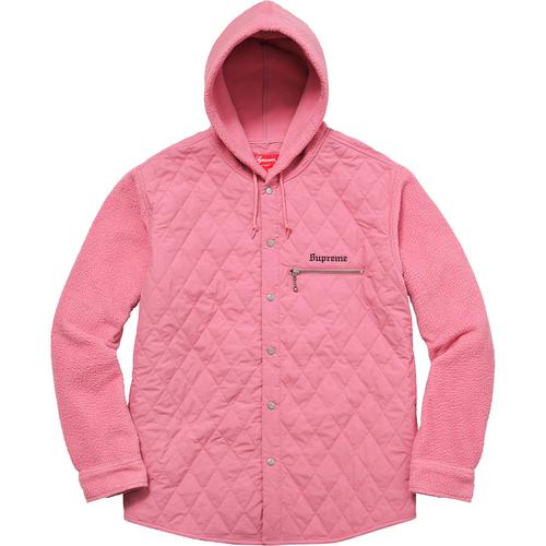 Hooded Fleece Nylon Shirt - fall winter 2017 - Supreme