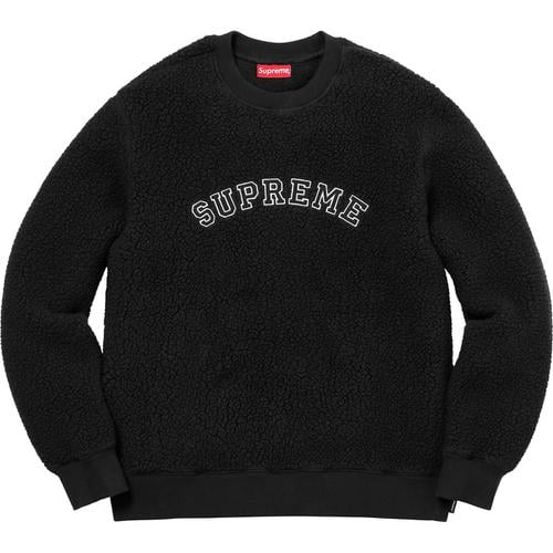 Details on Polartec Deep Pile Crewneck None from fall winter 2017 (Price is $148)