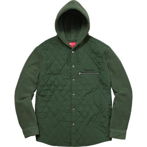 Details on Hooded Fleece Nylon Shirt None from fall winter
                                                    2017 (Price is $138)