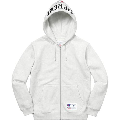 Details on Supreme Champion Arc Logo Zip Up Sweat None from fall winter 2017 (Price is $158)