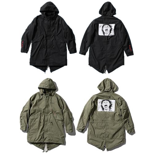 Details on AKIRA Supreme Fishtail Parka from fall winter
                                            2017 (Price is $448)