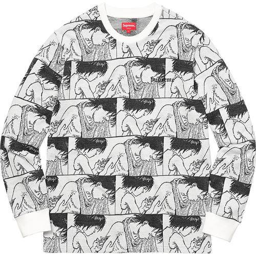 Details on AKIRA Supreme Syringe Jacquard L S Top None from fall winter
                                                    2017 (Price is $118)